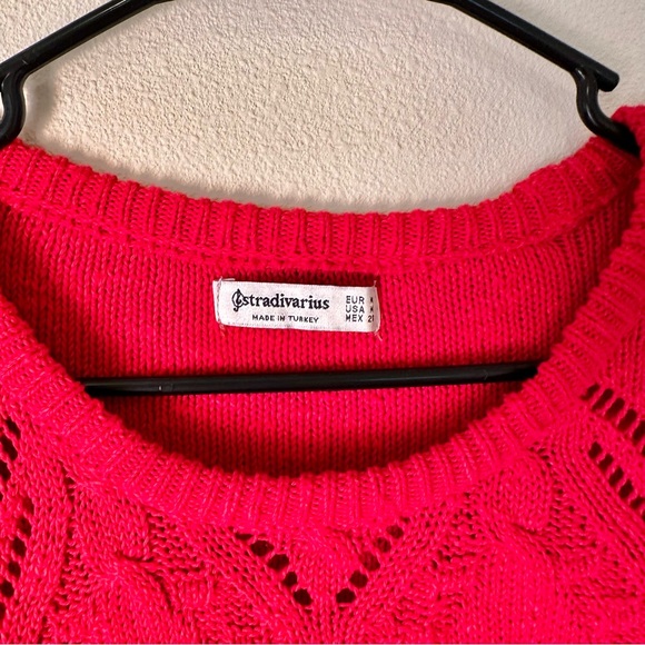 Stradivarius Braided Knit Sweater - Picture 3 of 11